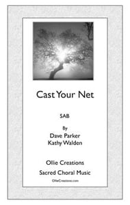 Cast Your Net Three-Part Mixed choral sheet music cover Thumbnail